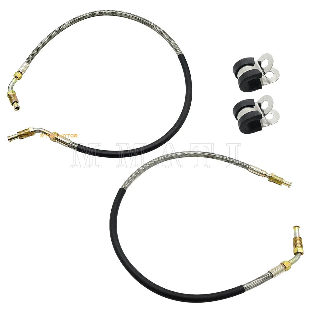 Front Left Right Brake Line w/Fitting for Polaris ATV Trail Blazer 250 (1990–2000)