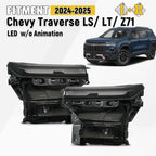 LED Headlight Pair for Chevy Traverse LS / LT / Z71 (2024–2026)