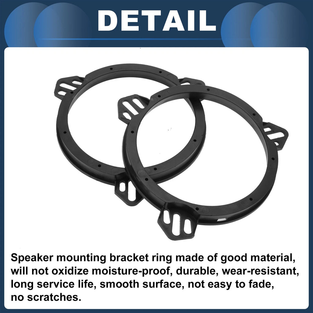 Set of 2 Speaker Spacer Rings for Ford Fiesta (2011–2019)