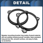 Set of 2 Speaker Spacer Rings for Ford Fiesta (2011–2019)