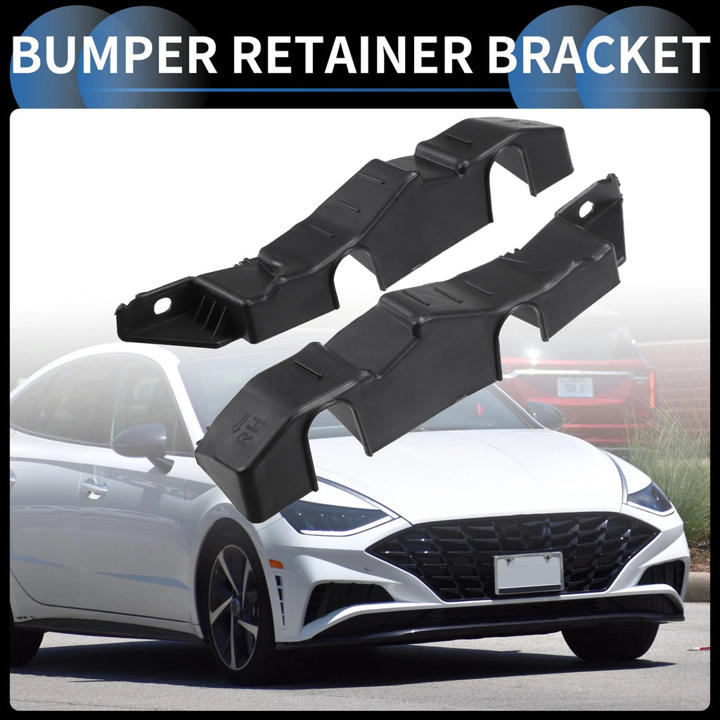 1 Pair Front Bumper Retainer Bracket No.86551AA000 for Hyundai Elantra (2021–2023)