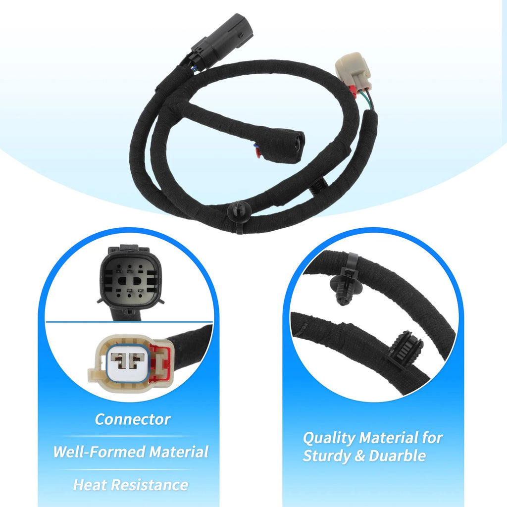 Driver Side Bed Lamp Wiring Harness Jumper Assembly for Ford F-150 (2015–2020)