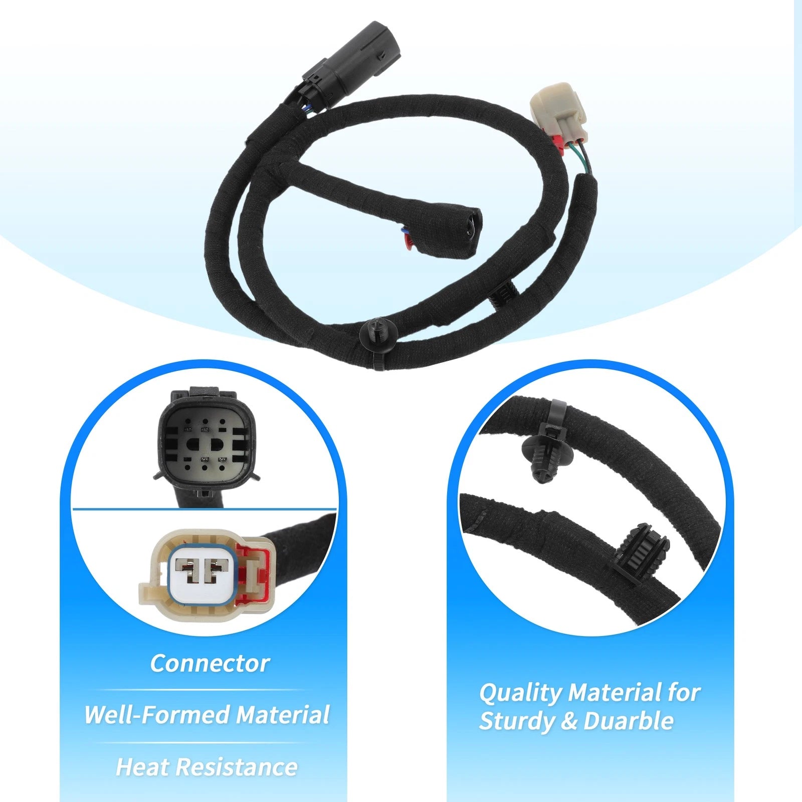 Driver Side Bed Lamp Wiring Harness Jumper Assembly for Ford F-150 (2015–2020)