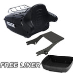 Trunk Backrest Pad & Mount for Harley Street Glide (1997–2008)