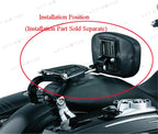 Adjustable Backrest Rack for Harley Touring Softail