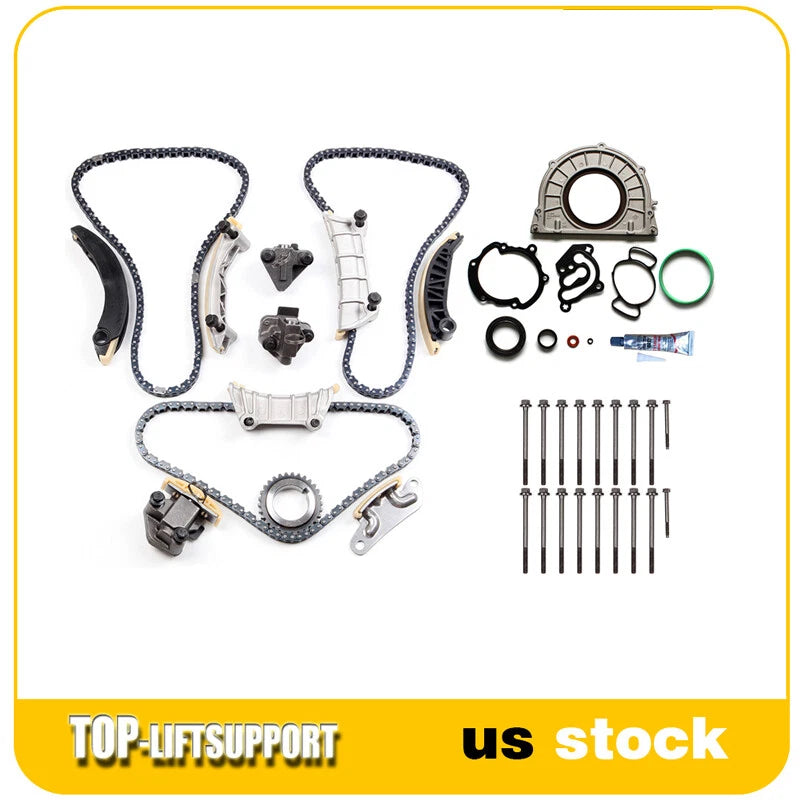 Timing Chain Kit and Head Gasket Bolts for Cadillac SRX CTS (2010–2011)