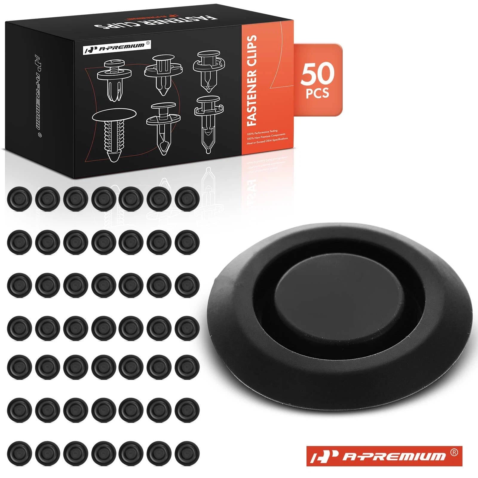 50Pcs Rubber Floor Pan Drain Hole Plug for Jeep Grand Cherokee (1993–2023)