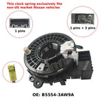 Clock Spring B5554-3AW9A for Nissan Sunny Tiida Pulsar March (2011–2018)