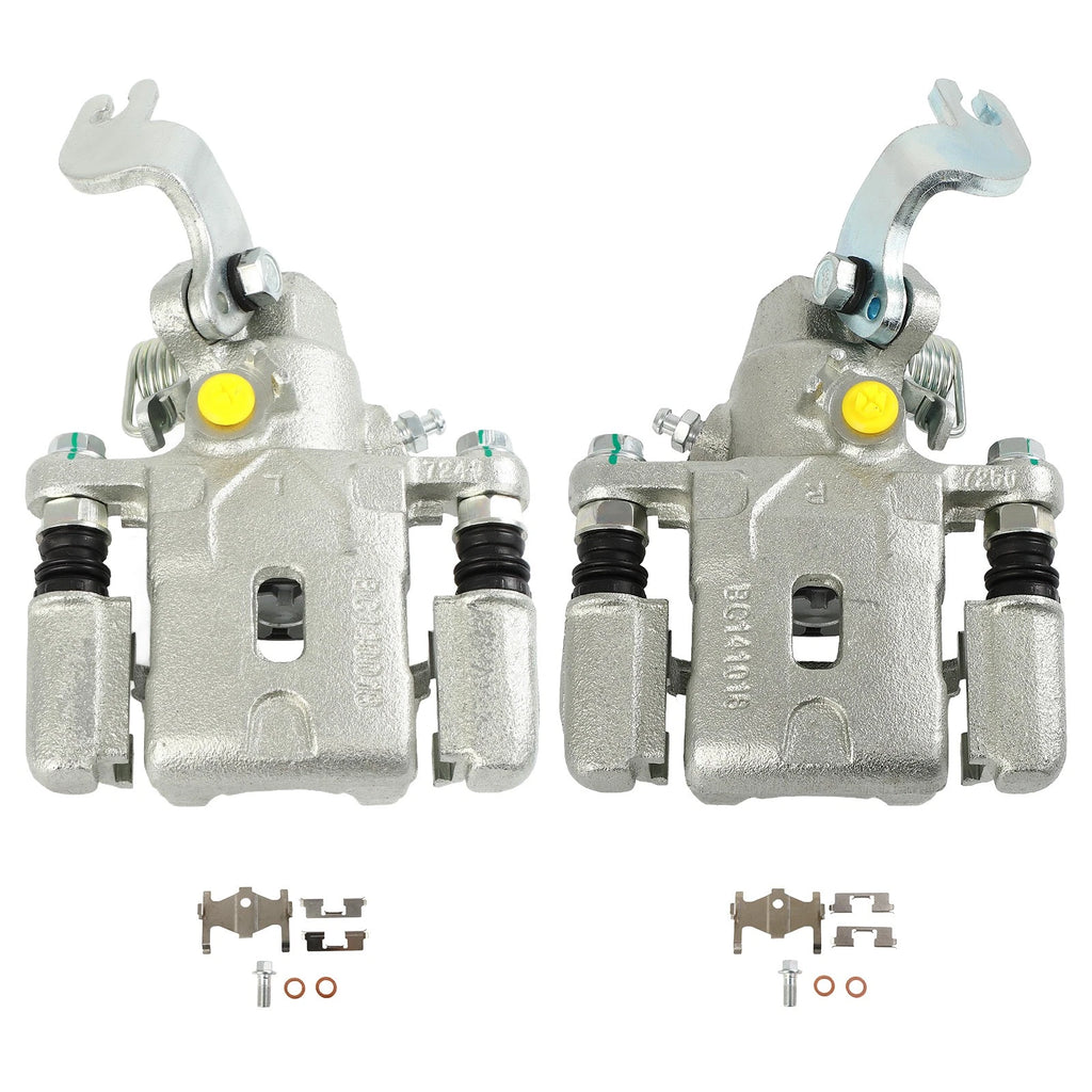 Set of 2 Rear Brake Calipers for Hyundai Elantra (2001–2004)