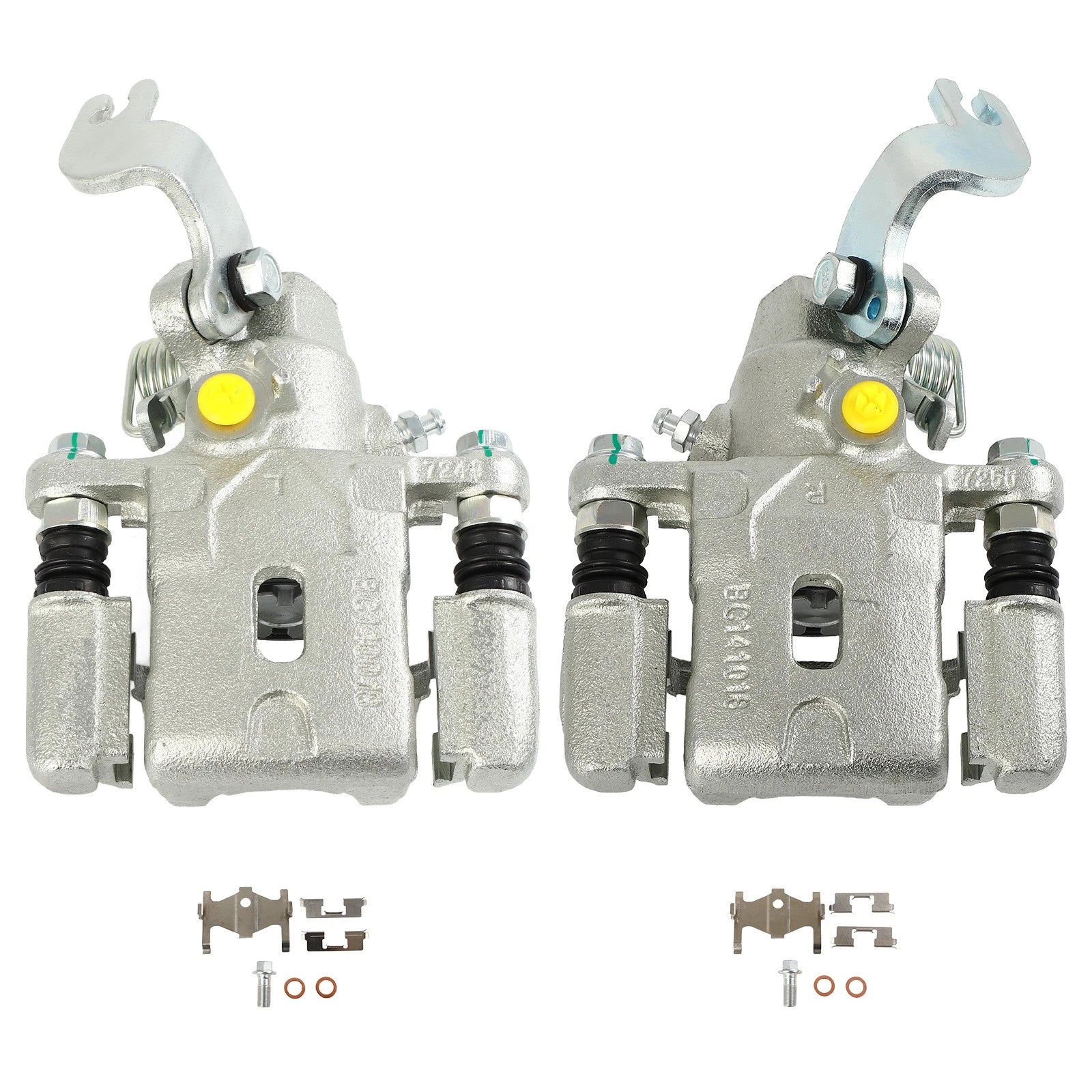 Set of 2 Rear Brake Calipers for Hyundai Elantra (2001–2004)