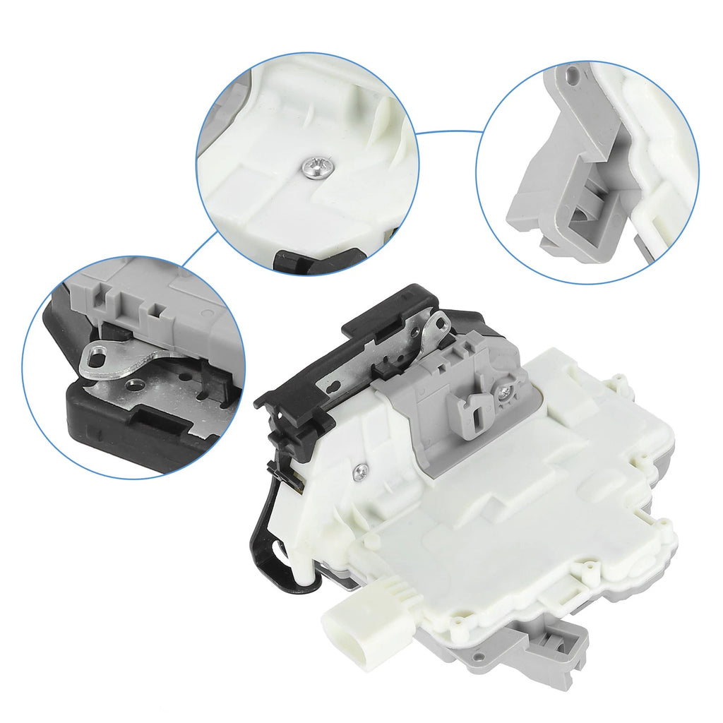 Rear Right Door Lock Latch Actuator for Audi Q3 Quattro (2007–2015) 3C4839016A