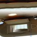 Gray Left Sun Visor Mirror Frame Cover for Mercedes-Benz S-Class (1998-2005)