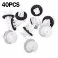 40x Door Panel Clips W/Seal Ring for E30 E34 E36 E38 E46 M3 M5 Z3