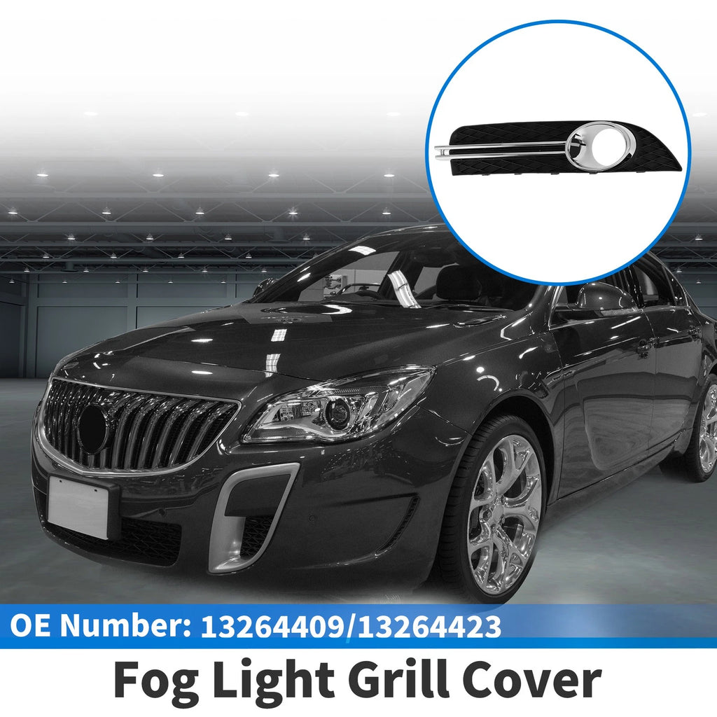 1 Pc Fog Light Grill for Buick Regal (2009) No. 13264409/13264423