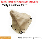 Manual Shift Boot Cover for Mazda Miata MX5 (1999–2005) Beige PVC Leather