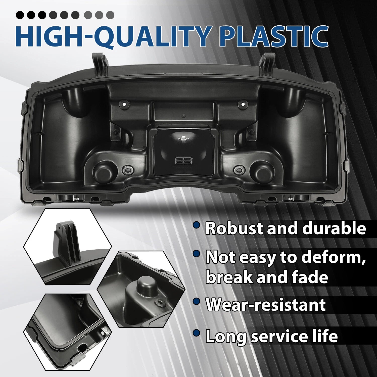 Front Lower Cargo Rack Storage Box for Polaris Sportsman 500 HO (2005–2010) #2203484