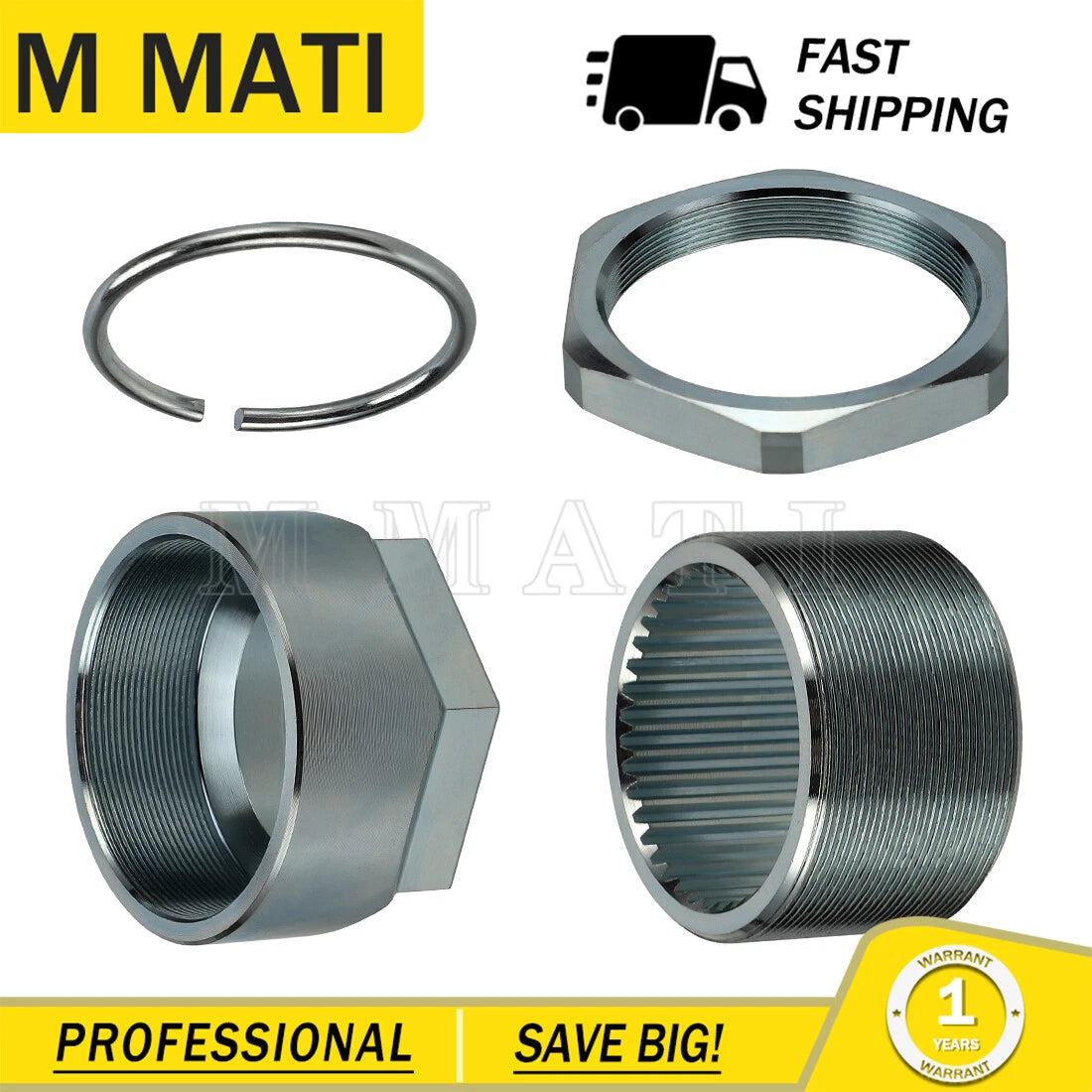 Rear Axle Lock Jam Nut for Honda TRX300EX TRX400EX TRX250X TRX450R ATC250R ATC350X