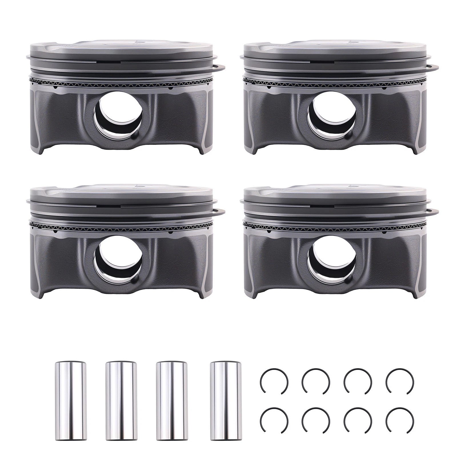 Piston and Piston Pin Rings Kit for Hyundai Elantra 2.0L (2017–2018)