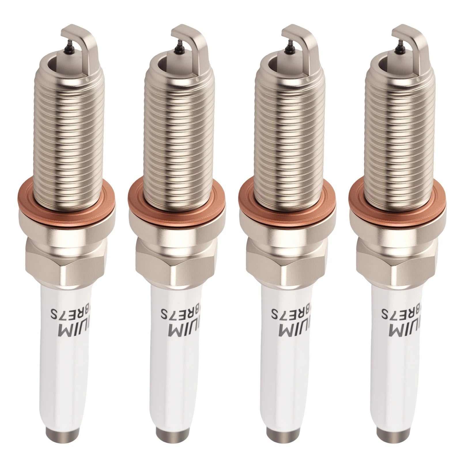 Set of 4 Platinum Spark Plugs for Mercedes-Benz SLC300 (2017–2020)