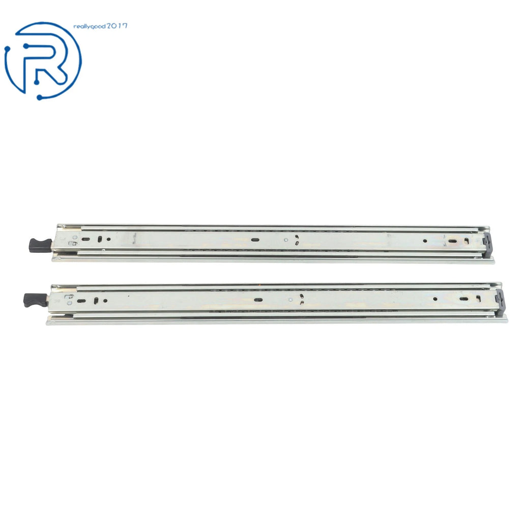 1 Pair Heavy Duty Drawer Slides for Universal Use (20 Inch, 150 Lbs)