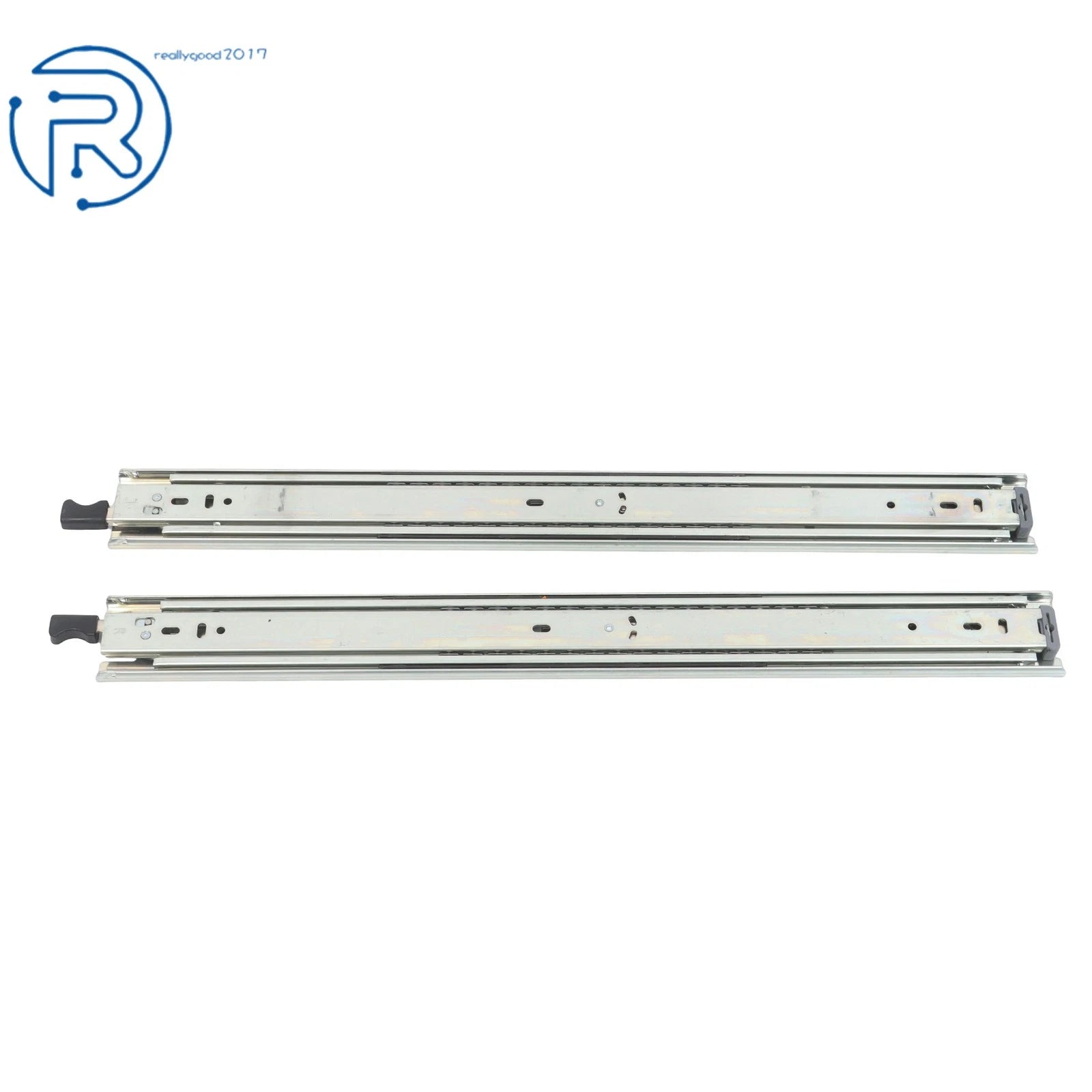 1 Pair Heavy Duty Drawer Slides for Universal Use (20 Inch, 150 Lbs)