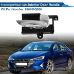 Front Driver Side Interior Door Handle for Hyundai Elantra (2011-2016)