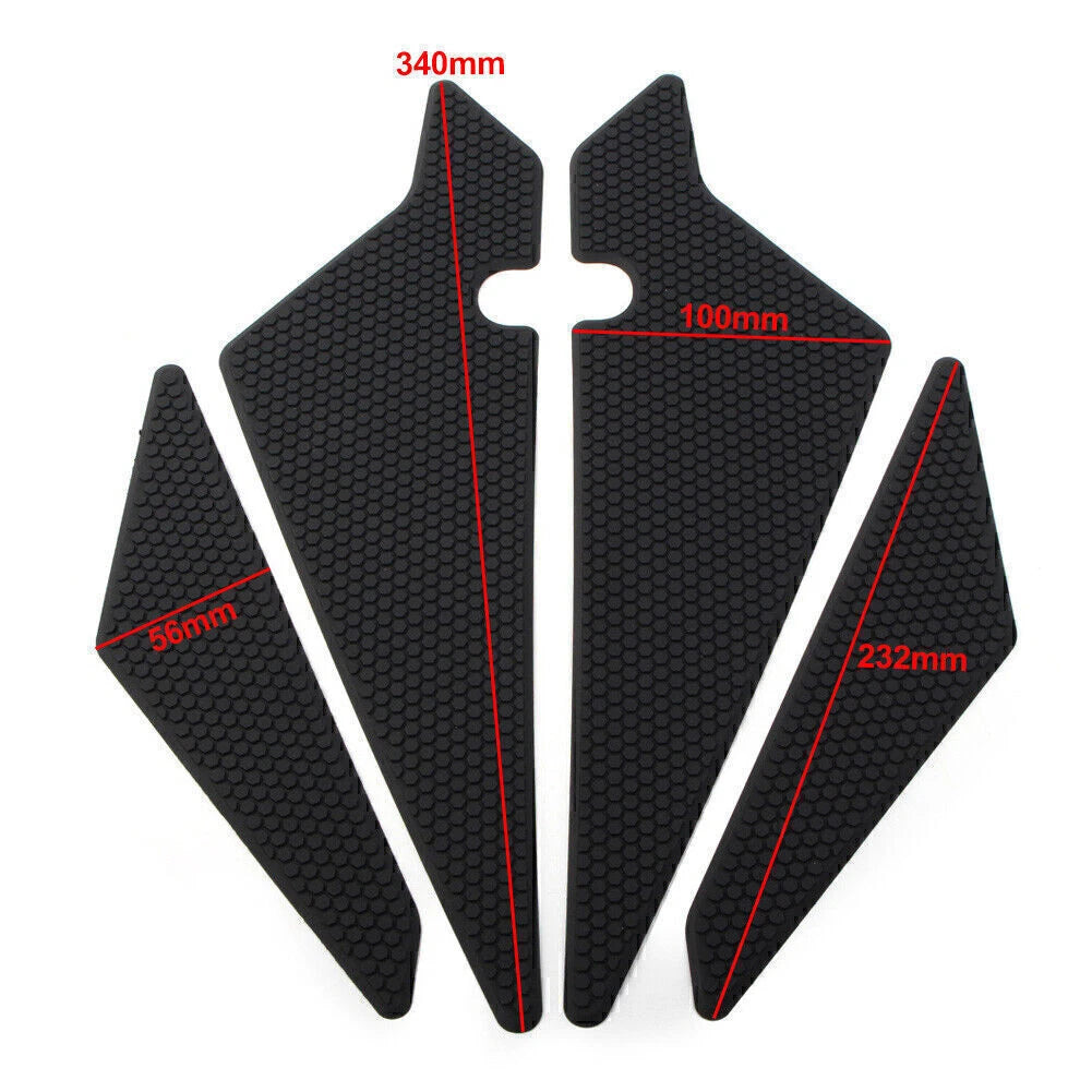 Side Tank Traction Grip Pads for Yamaha YZ250 YZ450F FX WR250 WR450F (2014–2019)