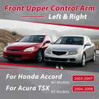 Front Upper Control Arm Set for Honda Accord/Acura TSX (2003–2008)