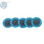 50PCS 2 Inch 36 Grit Aluminum Oxide Roll Lock Discs for Die Grinder