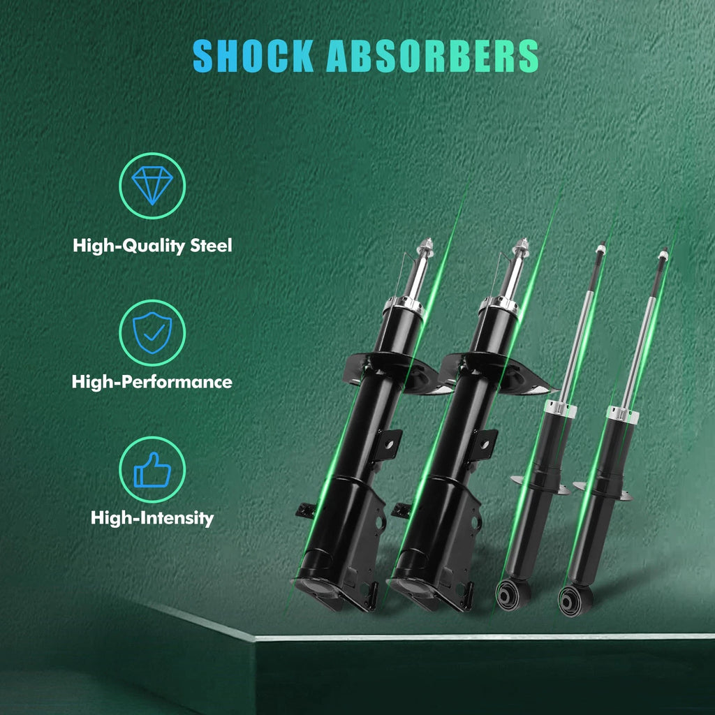 Set of 4 Struts and Shocks for Dodge Journey (2011–2016)