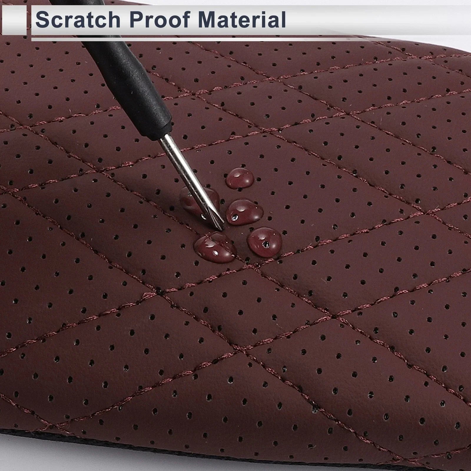 Center Console Cover for BMW 5 Series G30 (2018-2023) Dark Red - 1Set