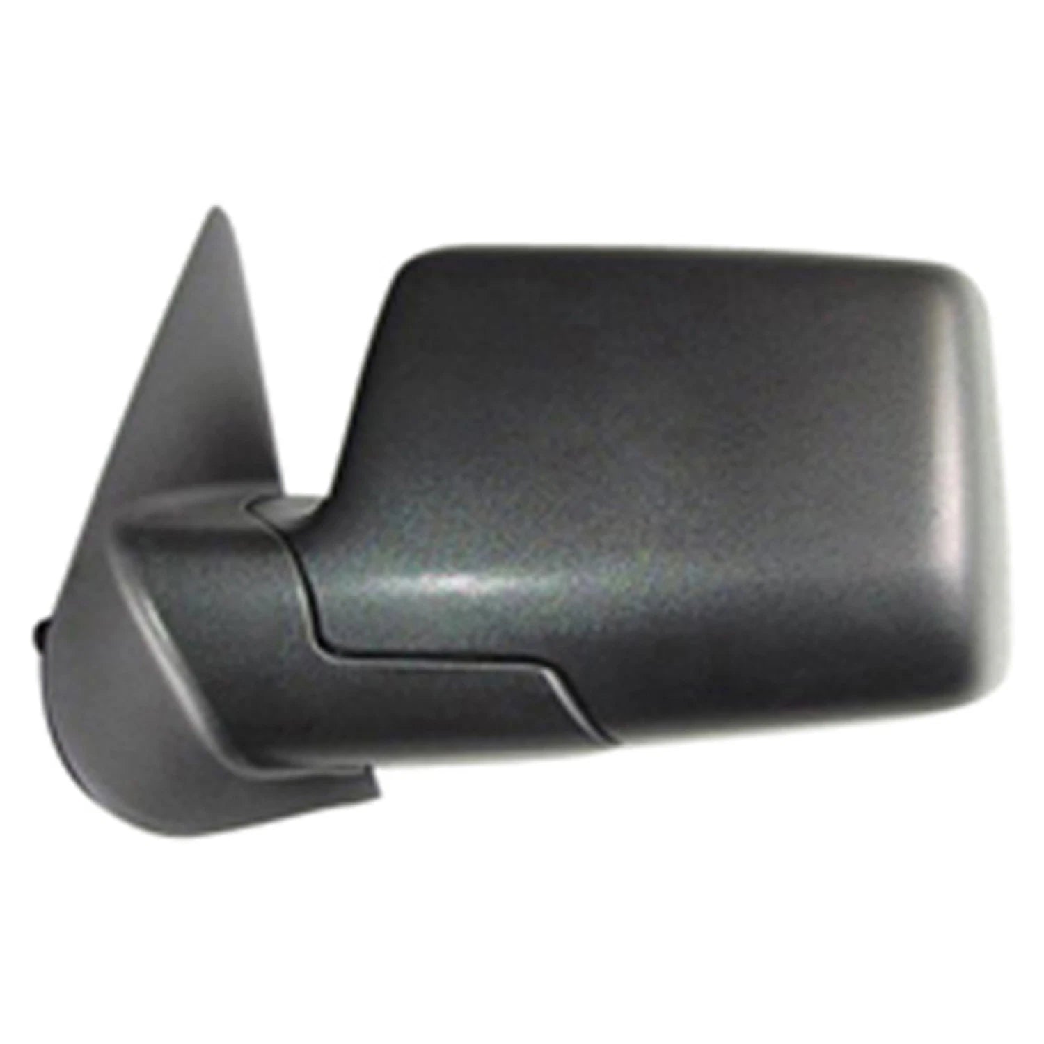 Replacement Black Textured Driver Side Manual Door Mirror (See Compatible Chart)