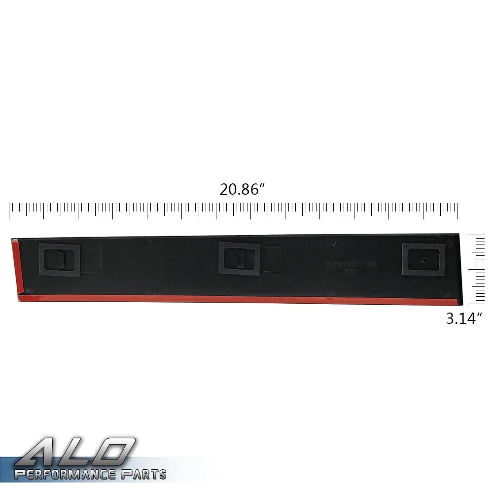 Front Right Door Applique B Pillar Trim for Dodge Grand Caravan (2008–2020)