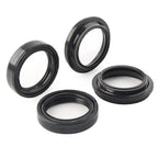 4 x Black 43X54 Motorcycle Front Fork Damper Shock Absorber Seal for Bike