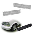 2X Clear Front Side Marker Lights Lens for Chevy Astro / GMC Safari
