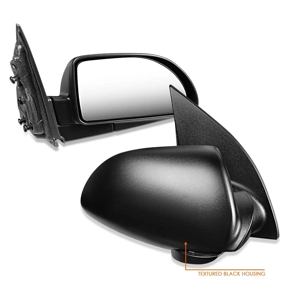 Set of 4 Tap-On Window Visors for Silverado Sierra Crew Cab (2014–2019)