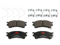 Set of 4 Front Brake Pads for Mazda MX6 (1993–1997) PK276PZ
