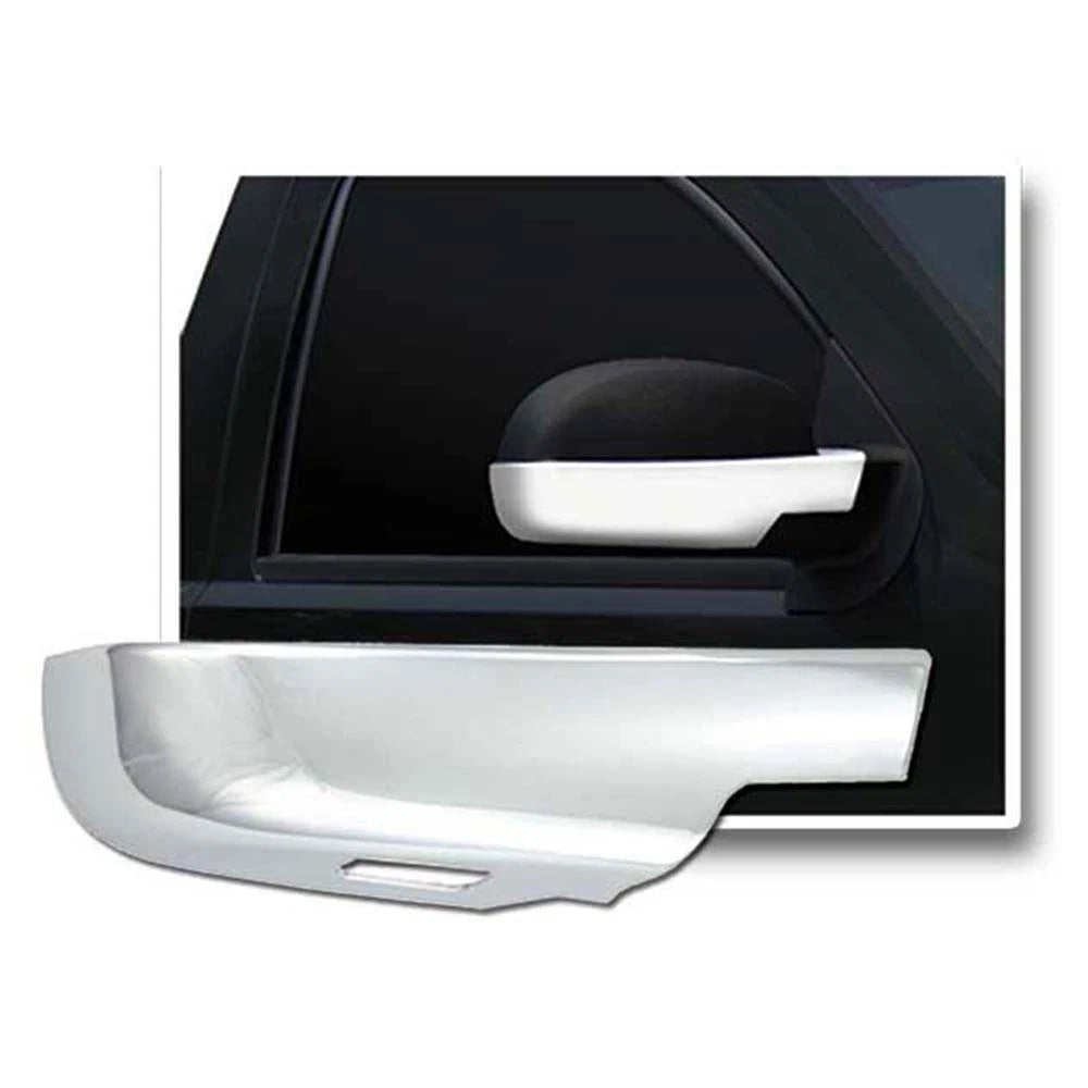 Premium FX Chrome Bottom Mirror Cover Caps for 2007-2014 Chevy Suburban