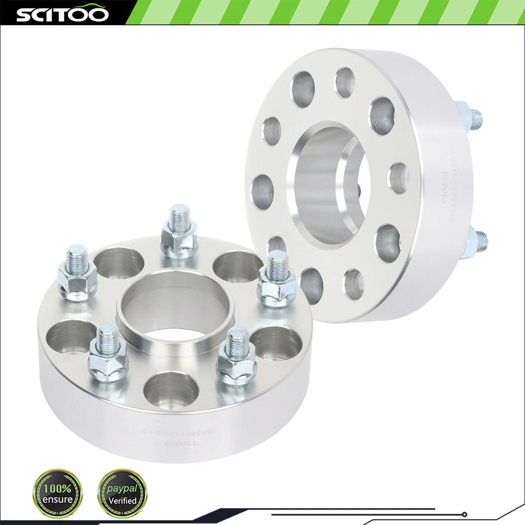 2X 5x4.5 1.5" Wheel Spacers 12x1.5 for Acura TSX TL Honda Accord Civic (2004–2014)
