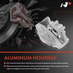 Pair Rear Disc Brake Calipers for Mercedes-Benz E500 E320 (2005-2006)