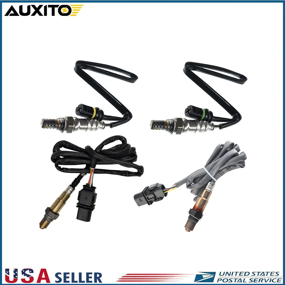 Set of 4 Oxygen Sensors for BMW E82 E90 E91 (2007–2013)