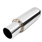 3" OD Round Straight Tip Exhaust Muffler for Universal Applications (2010–2023)