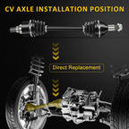 CV Joint Axle Shaft for Wildcat Trail 700 (2014–2015)