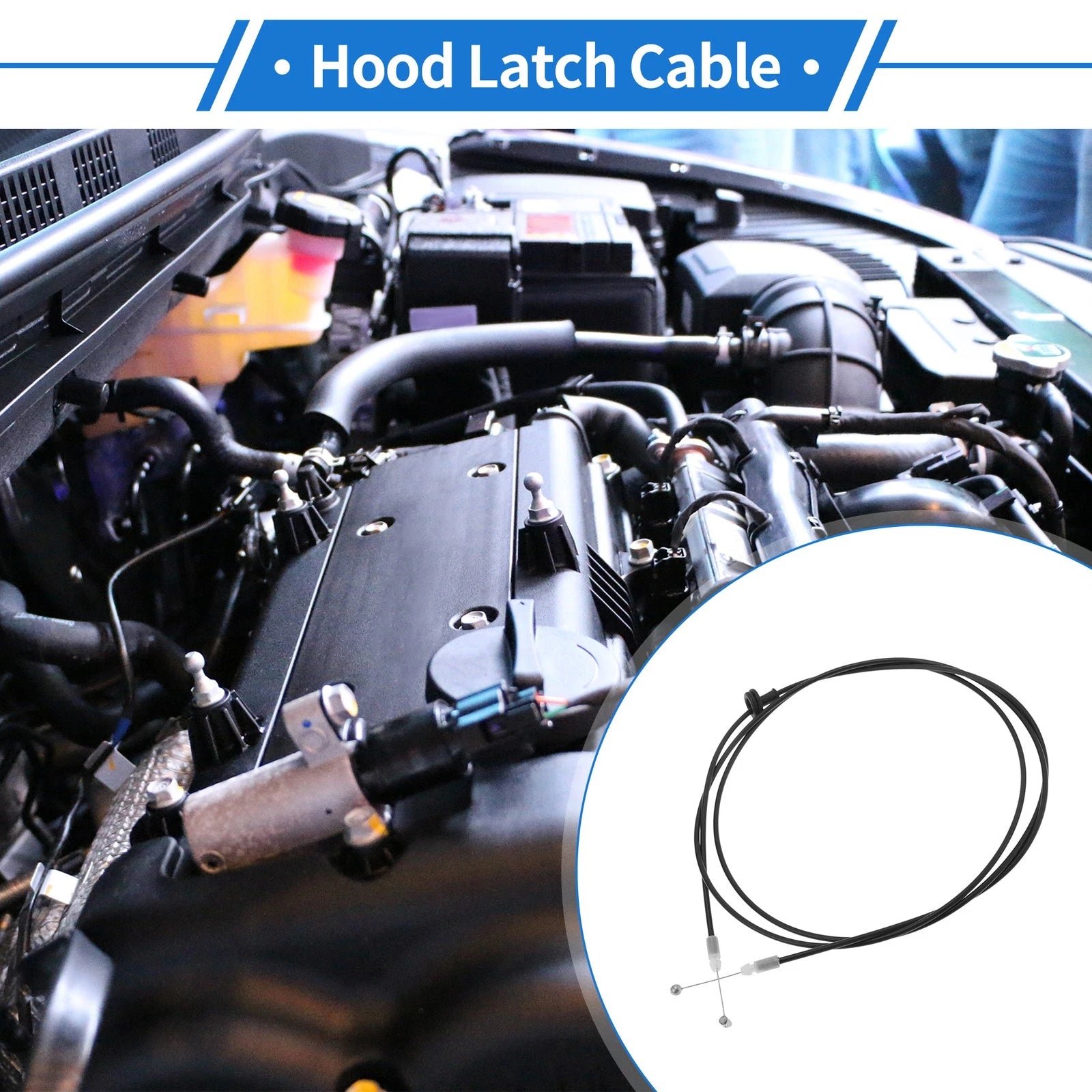 Hood Latch Release Cable for Honda Civic (1996–2000) No. 74130T0AA01