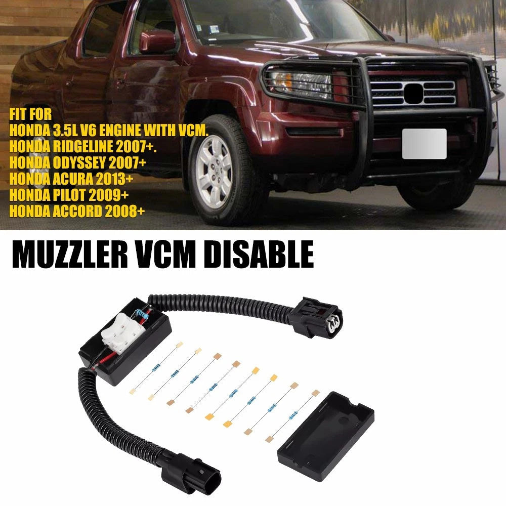 Muzzler VCM Harness Kit for Honda Ridgeline Odyssey Acura Pilot Accord (2006–2021)