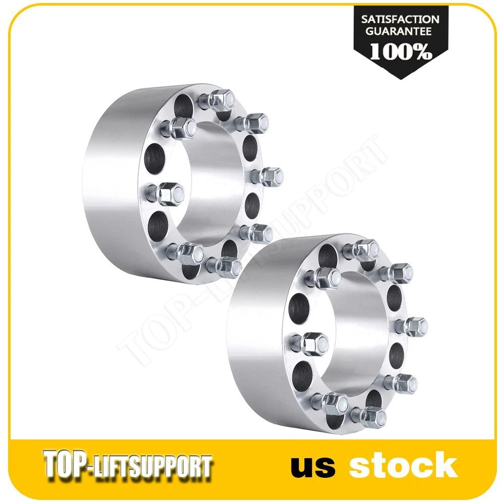 2X 3 Inch Wheel Spacers for Ford F-250 F-350 Dodge Ram 2500