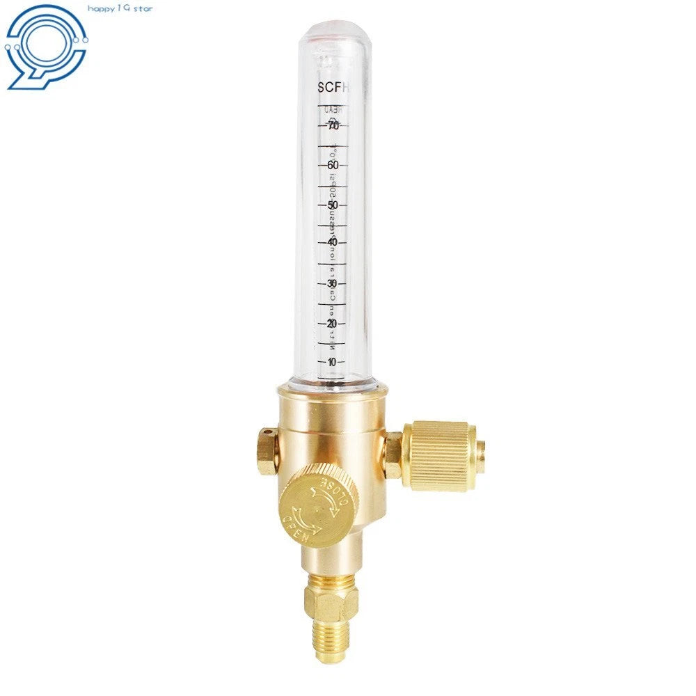 Nitrogen Flow Meter for Max Inlet Pressure 50 PSIG (Brass Body)