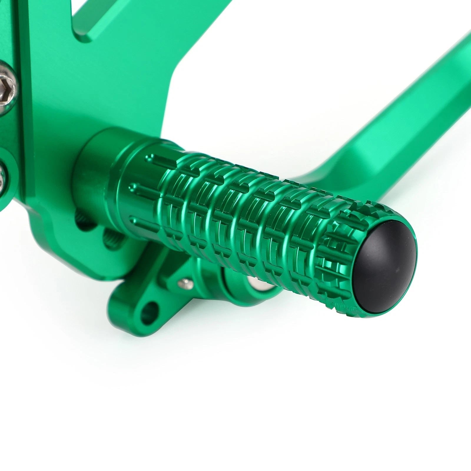 Green Rear Sets Footpegs for Kawasaki Ninja ZX-25R (2020–2021)