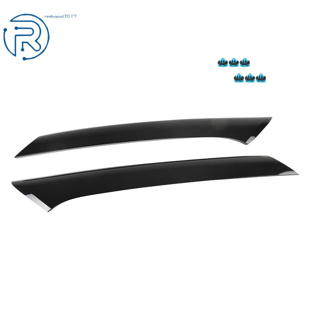 Set of 2 Clip-On Windshield Trim for Ford Flex (2009-2018)