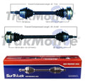 Set of 2 Front CV Axle Shafts for Audi TT Quattro (2000–2002)